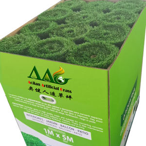 AAG paesaggio decorazione di plastica prato 20 25 30 35 40 mm naturale tappeto erboso sintetico tappeto verde erba artificiale rotolo per <span class=keywords><strong>giardino</strong></span> - Product Image 3