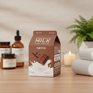 A'pieu Good Quality Chocolate Milk One-Pack Sheet Premium Facial Masks - Product Image 3