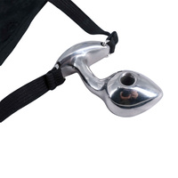 Plug anal en acier inoxydable, masseur de prostate, plug anal 100% étanche, écologique, dispositif de chasteté portable, jouets pour adultes fétichistes