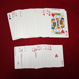 Bộ bài chơi poker nhựa chống nước, kích thước bài casino, in theo yêu cầu, để bán - Product Image 5