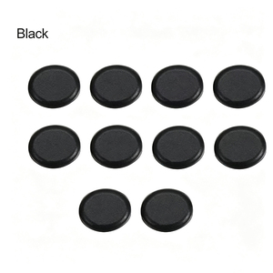 Accessori per Occhiali, Piccoli Cuscinetti Antiscivolo in Silicone Rotondi per Aste, Due Opzioni di Colore per Prevenire lo Scivolamento degli Occhiali - Product Image 2