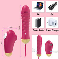Erwachsenen-Sexspielzeug Paar-Vibrator Dildo mit 10 Vibrationen, Ferngesteuerter Vibrator, G-Punkt-Klitoris-Stimulator für Frauen