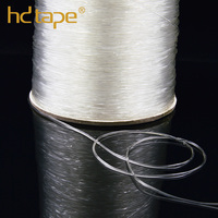 Cordón Elástico Transparente de TPU Ecológico y Resistente para Pulseras de Hilo de Cristal