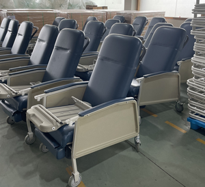 Silla Reclinable Manual para Acompañante de Pacientes de Hospital EU-MC621 con Panel Lateral para Ancianos, Silla Geriátrica de Hospital - Product Image 6