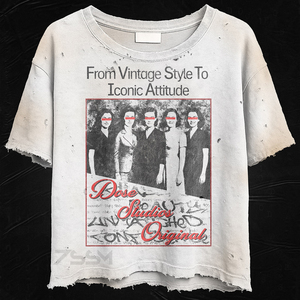 OEM abbigliamento personalizzato uomo t-shirt bianca stampa DTG cotone lavato Vintage 300 grammi manica corta strappata in difficoltà t-shirt uomo - Product Image 1