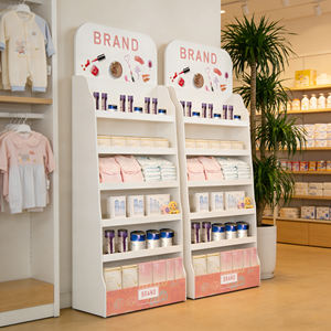 Exhibidor de Acrílico Plegable Personalizado para Piso, Ideal para Botellas de Fórmula para Bebés, Ropa, Cremas, Cosméticos, Base de Maquillaje, para Tiendas y Mercados - Product Image 1