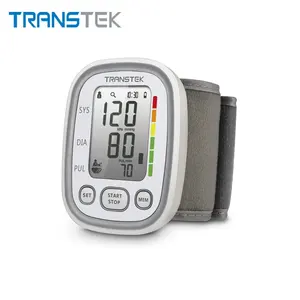Aparelho bp portátil transtek, monitor digital de pulso inteligente da pressão sanguínea preço da máquina bp