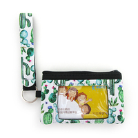 Vente en gros de mini sac pochette en néoprène personnalisé avec sangle fermeture éclair motif dessin animé cadeau de pâques pour hommes/femmes