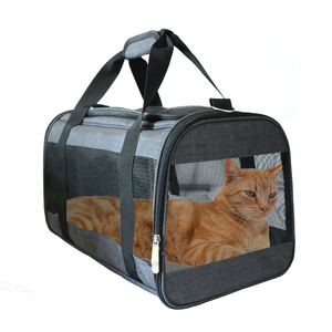 Vente chaude compagnie aérienne approuvé <span class=keywords><strong>sac</strong></span> <span class=keywords><strong>de</strong></span> <span class=keywords><strong>transport</strong></span> pour animaux <span class=keywords><strong>de</strong></span> compagnie Portable chien chat <span class=keywords><strong>chiot</strong></span> <span class=keywords><strong>Transport</strong></span> sacs <span class=keywords><strong>de</strong></span> voyage - Product Image 1