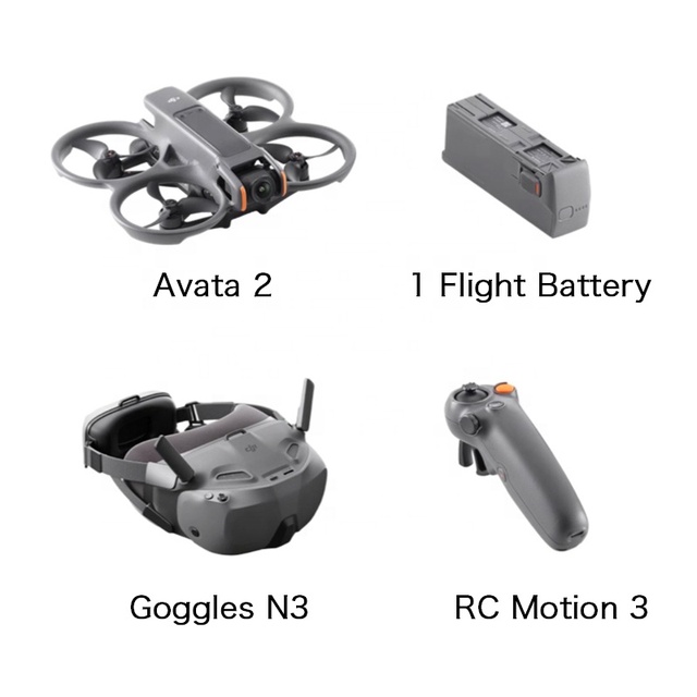 Promotional Price FPV Avata 2 Smart Combo Goggles N3 RC Motion 3 Single Battery Outdoor Drone