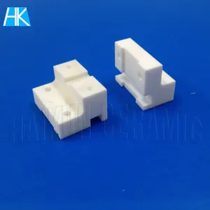 Tùy chỉnh gia công nhiệt độ cao kháng macor machinable thủy tinh gốm cơ sở tấm Khối gia công phần