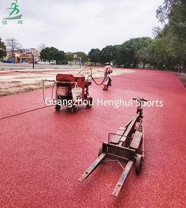 Pista de Atletismo de Caucho Estándar para Exteriores de 400m, Pista Sintética de Plástico para Atletas, Suelo Deportivo Duradero de 13mm para Estadios Escolares - Product Image 2