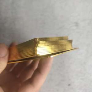 Biglietti di ringraziamento per matrimonio d'affari di lusso con lamina d'oro e bordi cartoline realizzate con carta di qualità-carta Offset popolare - Product Image 2