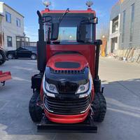 Tracteur chenillé industriel haute résistance multifonctionnel pour usage agricole, bon prix, rotoculteur 50 CV, tracteur chenillé 60 CV