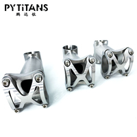Vente directe d'usine accessoires de vélo cadre de vélo tige de vélo en alliage de titane vtt vélo de route tige de guidon de vélo par PYTITANS