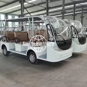 Autobús Eléctrico Cerrado Ranche con 23 Asientos, Autobús Turístico Urbano, Autobús Solar de Bajo Precio y Alta Calidad - Product Image 1