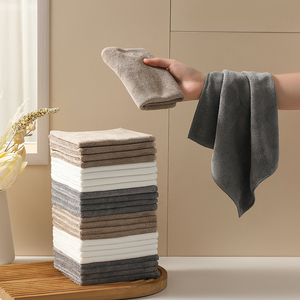 Serviettes en <span class=keywords><strong>microfibre</strong></span> à trame, très absorbantes, séchage rapide, chiffons de qualité supérieure pour cuisine, salle de bain, gym, douche, hôtel - Product Image 2
