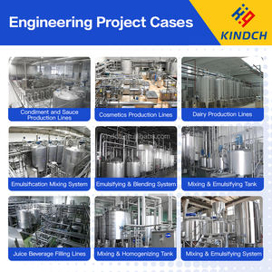 Sistem PLC Tangki Pencampur Homogenizer Bertekanan dengan Jaket Motor, Kapasitas 20L-20000L, Bahan Stainless Steel, Dilengkapi Kemampuan Pengolahan Kimia - Product Image 6