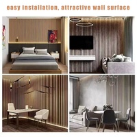 SHENGTAI Panneaux muraux en bois absorbant le bruit pour la conception de modèle 3D d'appartement de chambre à coucher pour l'intérieur de studio d'enregistrement