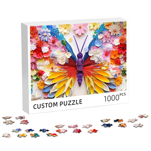 500-1000 pièces de jeux de puzzle avancés pour l'éducation intellectuelle et esthétique, formation OEM ODM - Product Image 1
