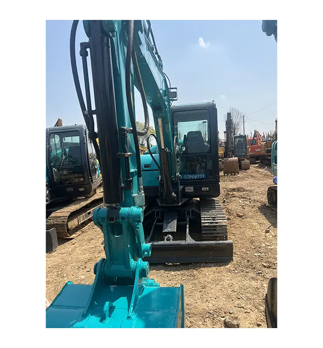 High operation efficiency used mini excavator sunward swe60 small 6 tons crawler excavator
