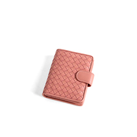 Dompet Lipat Kulit Domba Kompak dengan Kantong Resleting Samping dan Organizer Kartu Multi-Slot Harga Pabrik
