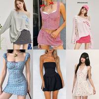 Robe d'été 2025 pour femme, sans manches, ajustée, sexy, dos nu, taille naturelle, longueur midi, style She Dress, Jupes pour femme