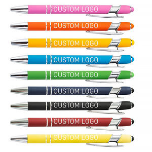 ปากกาลูกลื่นโลหะพร้อมโลโก้ ปากกาของขวัญส่งเสริมการขาย ปากกาลูกลื่นพร้อมหัวสัมผัส ปากกาลูกลื่นพร้อมโลโก้ - Product Image 2