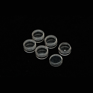 Transparent Pill Box 5g Plastic Storage Case For Contact Lenses Multi Purpose Display Box 2.5cm Size - Product Image 1