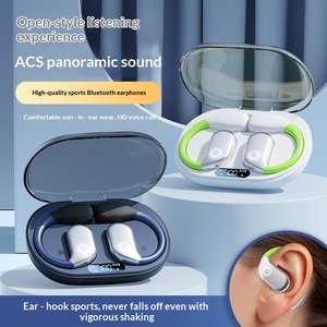 <span class=keywords><strong>Cheng</strong></span> Ruida M82, Nuevos Auriculares Intrauditivos con Gancho para la Oreja, OWS 5.4, Conducción Ósea, Resistentes al Agua, Inalámbricos, Deportivos, con Cancelación de Ruido - Product Image 2