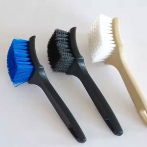 Pp Bristle Washer Detail With Plastic Handle Wheel Tire Rim <b>Scrubbing</b> <b>Brush</b> Car Wash Cleaning Tool - Product Image 2