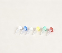 Tube de centrifugation conique gradué en plastique de laboratoire de 5 ml avec verrouillage de sécurité