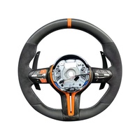 Volant en fibre de carbone véritable LED pour BMW Série M F87 F80 F10 F06 F12 F13 F15 F16 F20 F22 F30 F31 F32 F33 F36 E90 E92 E93