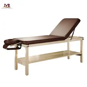 A essência do Exame Profissional Novo Design Moderno De Madeira Mesa de Massagem Cama Fisioterapia Cama Com Encosto