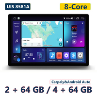 Autoradio Android LODARK N3E 13 pouces, type de cadre UIS8581A, processeur octa-core, écran QLED, GPS, navigation, CarPlay sans fil, Android 12, universel