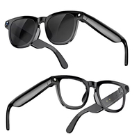 Lunettes de soleil intelligentes CY01AI 2025 avec caméra 8MP 4K, transfert Bluetooth, appels téléphoniques en temps réel, lecture de musique, réduction du bruit ENC