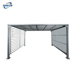 Volledig Aluminium Dubbele Platte Schuifdeur Luifel Groot Buiten Tuinhuisje Tuinhuisje Tent Tuinhuisje Tuin - Product Image 2