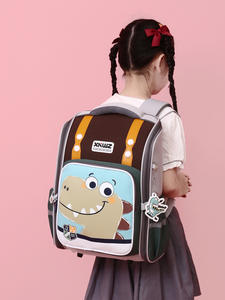 Sac à dos scolaire tendance pour enfants, étanche, en tissu Oxford, avec fermeture éclair, motif dessin animé, ajustable et respirant, pour la maternelle et les jeunes élèves - Nouveauté 2030 - Vente Flash - Product Image 3