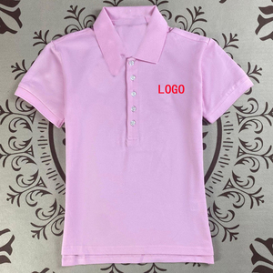 <span class=keywords><strong>Polo</strong></span> da <span class=keywords><strong>Donna</strong></span> a Maniche Corte con Logo R. Ricamato, Vestibilità Regolare, Cinque Bottoni, Vendita all'Ingrosso - Product Image 4