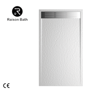 Base de douche en pierre pour hôtel, bac de douche européen, en promotion