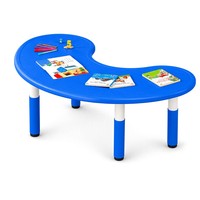 Ensemble table et chaise d'étude pour enfants, chaises en plastique robustes et écologiques, bureau pour enfants, vente en gros