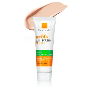 Protector solar SPF 50 PA ++++ UV excelente protección de la piel de larga duración impermeable antioxidante bloqueador solar