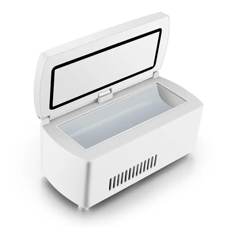 Mini réfrigérateur d'insuline de puissance de batterie d'affichage de température en temps réel en gros pour la drogue
