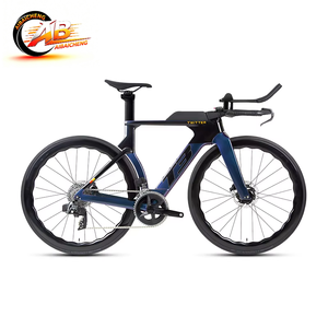 Bicicleta de Triatlón de Fibra de Carbono TT Time Frame Axs Wireless-2*12 de 24 Velocidades con Frenos de Disco Hidráulicos Ordinarios (TT) de Fibra de Carbono Completa - Product Image 1