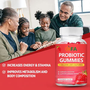 Factory Customization Probiotic Gummies with Health <b>Supplements</b> Support Bloating and Improve Immune System Gummy Candy - Product Image 5