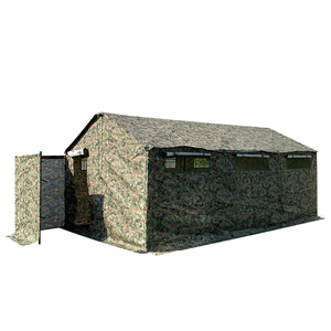 Tente d'abri de secours de toile imperméable de polyester de vente chaude <span class=keywords><strong>pour</strong></span> la tente résistante de désastre - Product Image 1