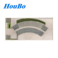 Resistencias de Montaje Superficial Tipo Chip para Sensor de Nivel de Combustible en Placa de Circuito Eléctrico HouBo, Sustrato de Alúmina Cerámica de Alta Temperatura
