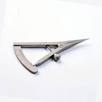 Hot Selling Medical Instrument Stainless Steel Measuring Ruler Metal Ophthalmic Instrument Eye Gauge