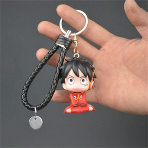 Llavero <span class=keywords><strong>de</strong></span> One Piece, Roronoa Zoro, Figura Coleccionable en Miniatura, Idea <span class=keywords><strong>de</strong></span> Regalo, Decoración para Mochila, para Fans del Anime - Product Image 4