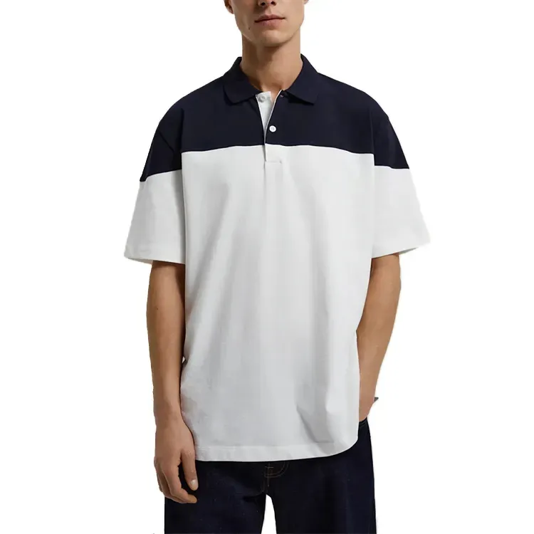 Custom Oem Polyester Polo T-Shirt Patch Color Mens Pique Cotton Golf Polo Shirt For Man